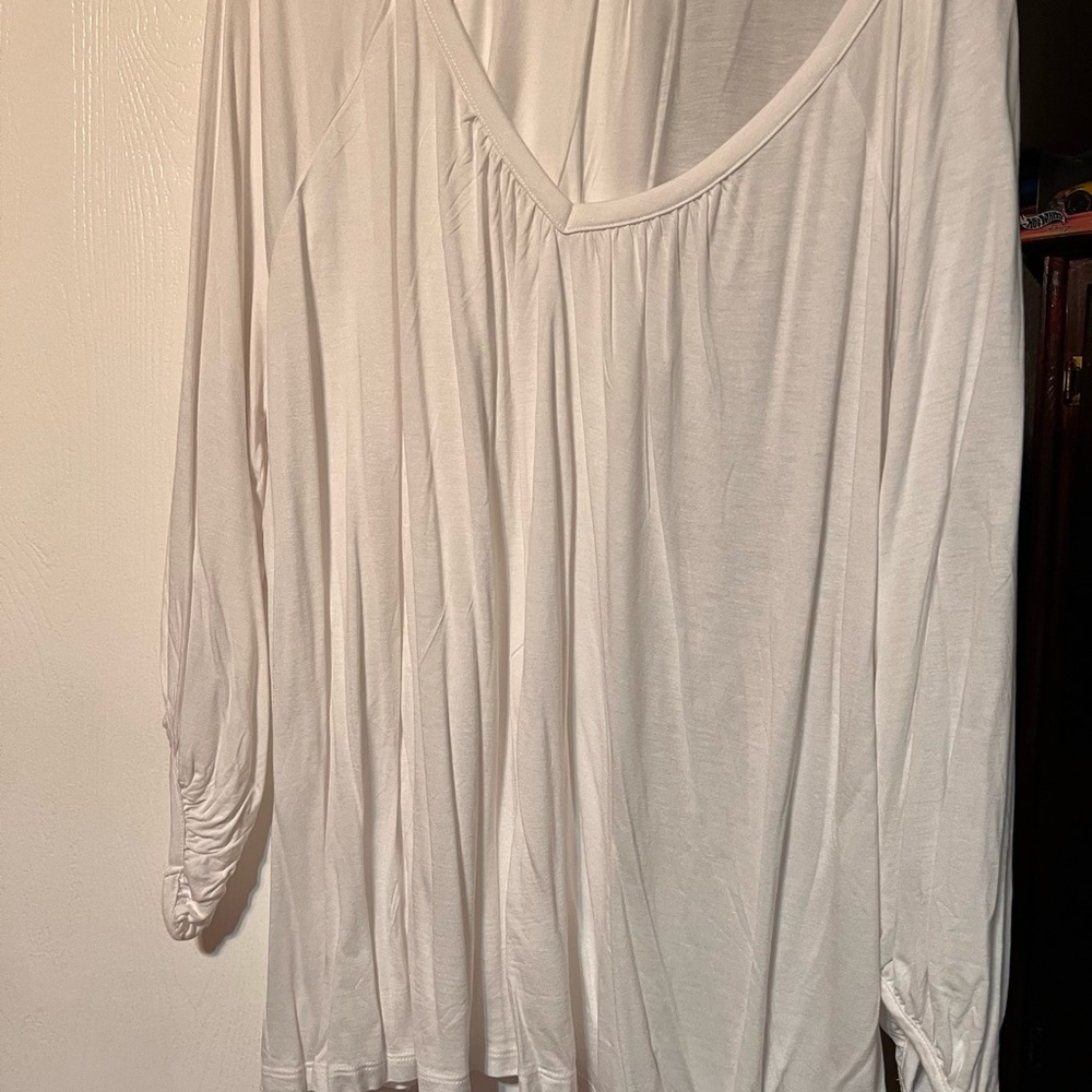 Old Navy stretch top v- neck size XXL 3/4 sleeve